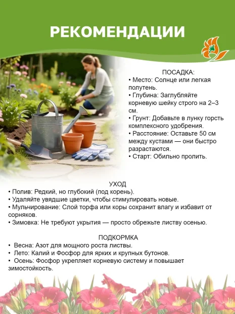 Лилейник Шникель Фритц